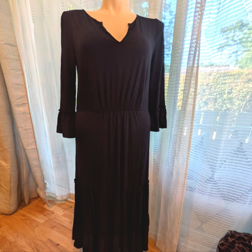 Boden Navy Blue Long Sleeve Dress - 12